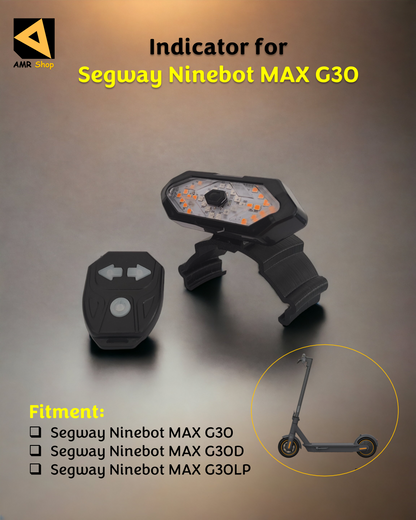 Indicators for Ninebot MAX G30 Electric Scooter (Clear)