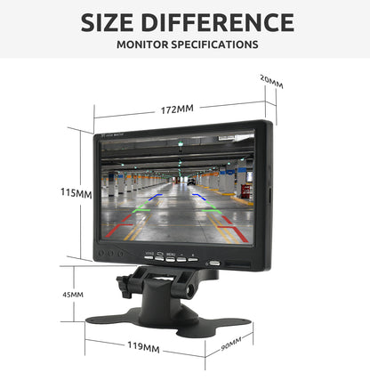 7" Monitor TFT LCD