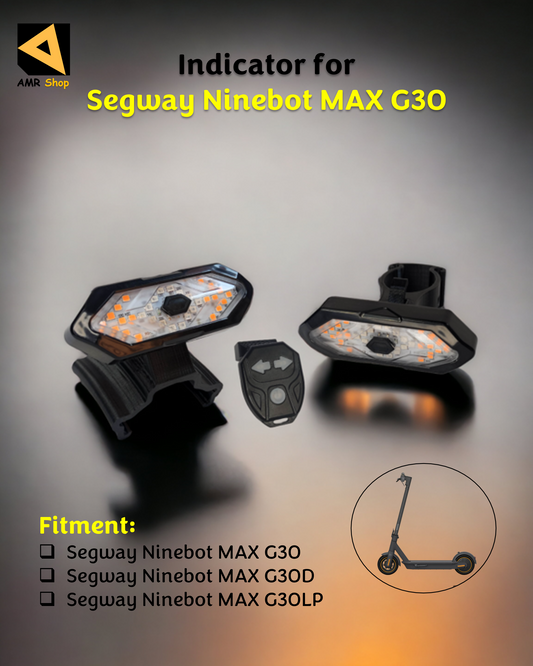 Indicators for Ninebot MAX G30 Electric Scooter (Clear)