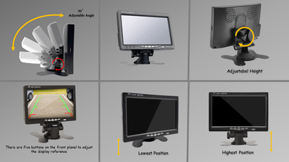 7" Monitor TFT LCD