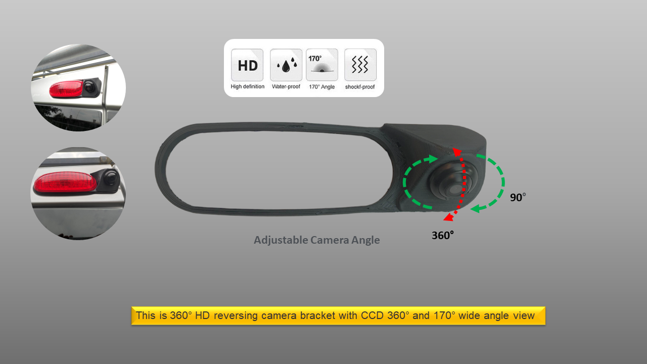 Reversing Camera Bracket For Vivaro, Trafic, Primastar 2001-2013